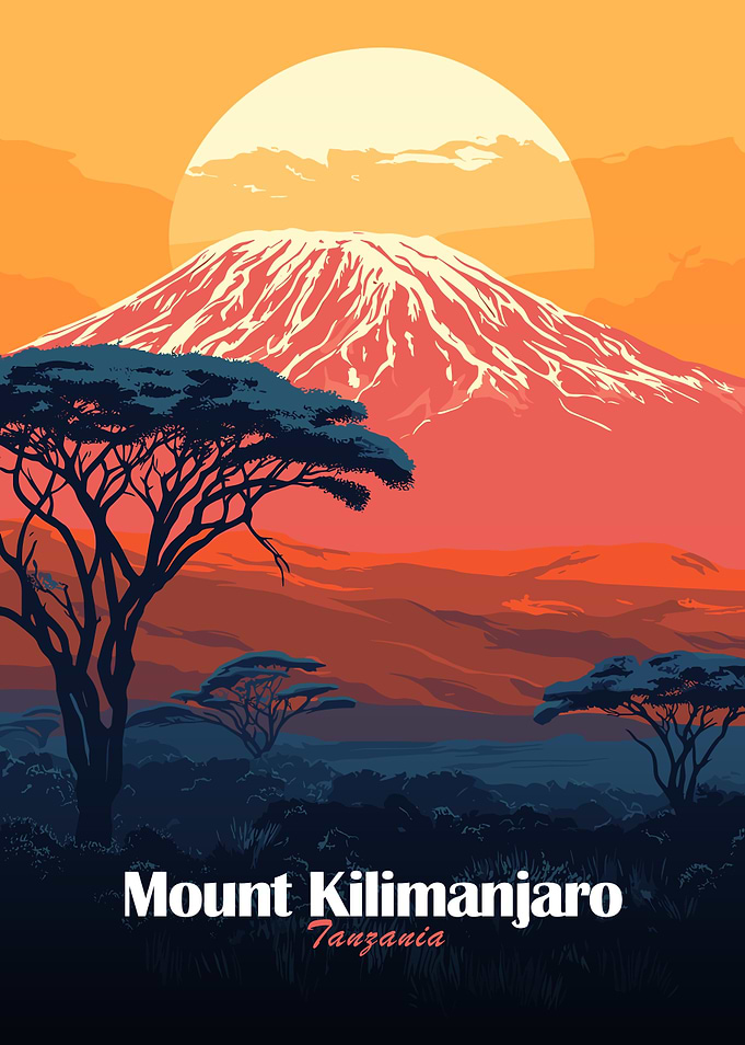 Mount Kilimanjaro Poster