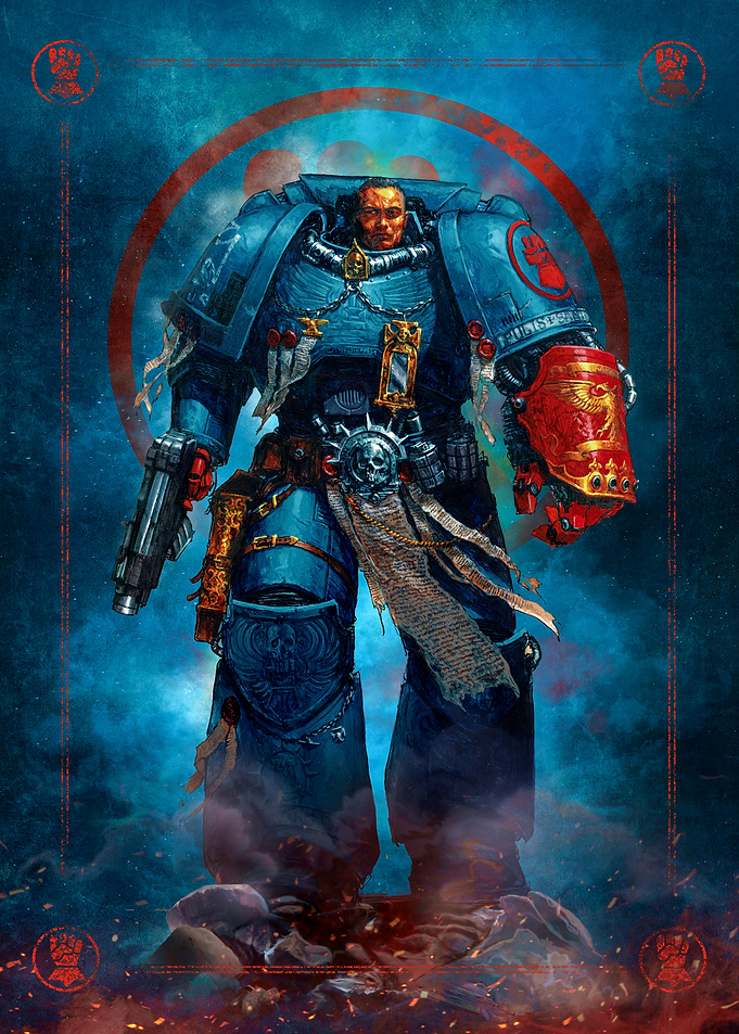 Crimson Fists Marine 1