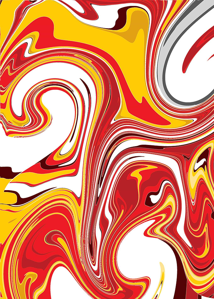 Abstract Swirling Art