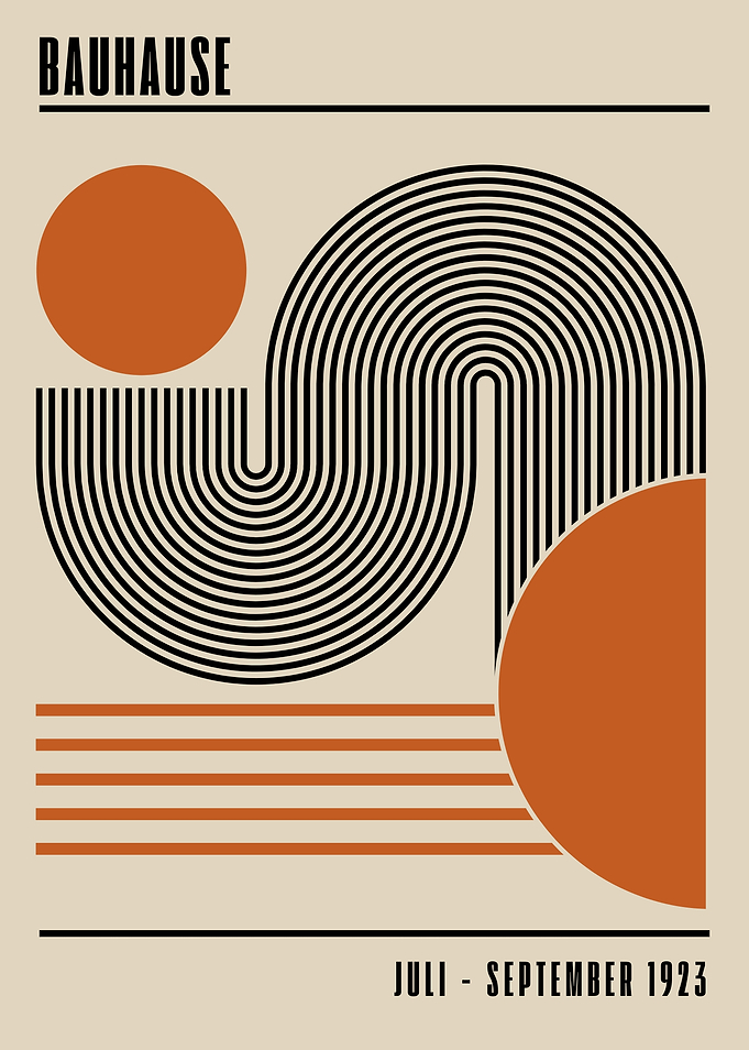 Bauhaus Geometric Art