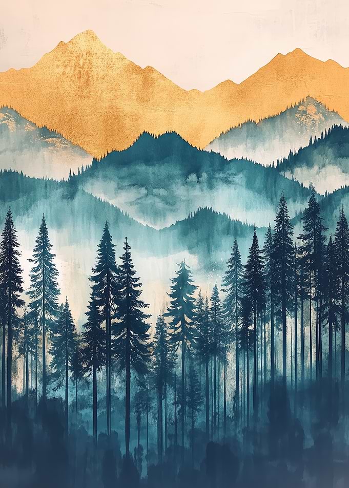 Golden Mountain Forest