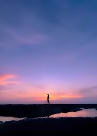 Silhouette at Sunset