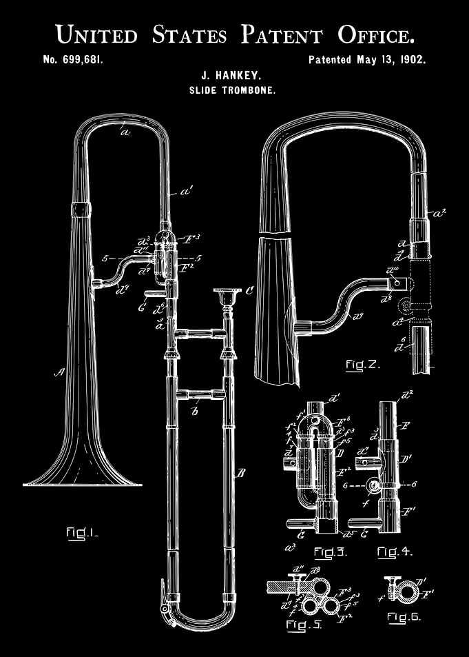Slide Trombone Patent