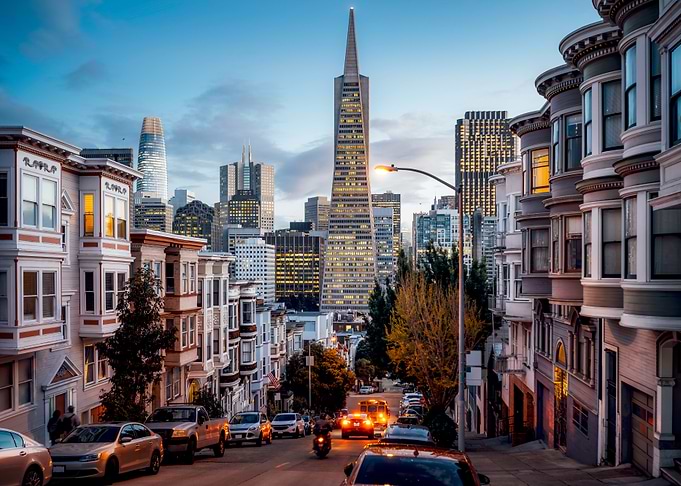 San Francisco Skyline at Dusk