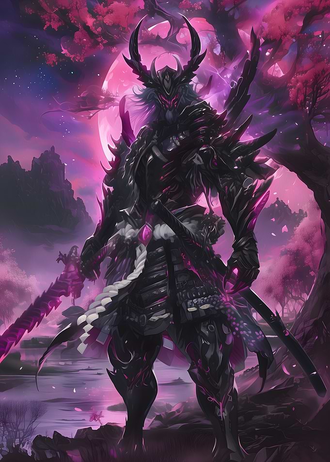 Dark Samurai Warrior