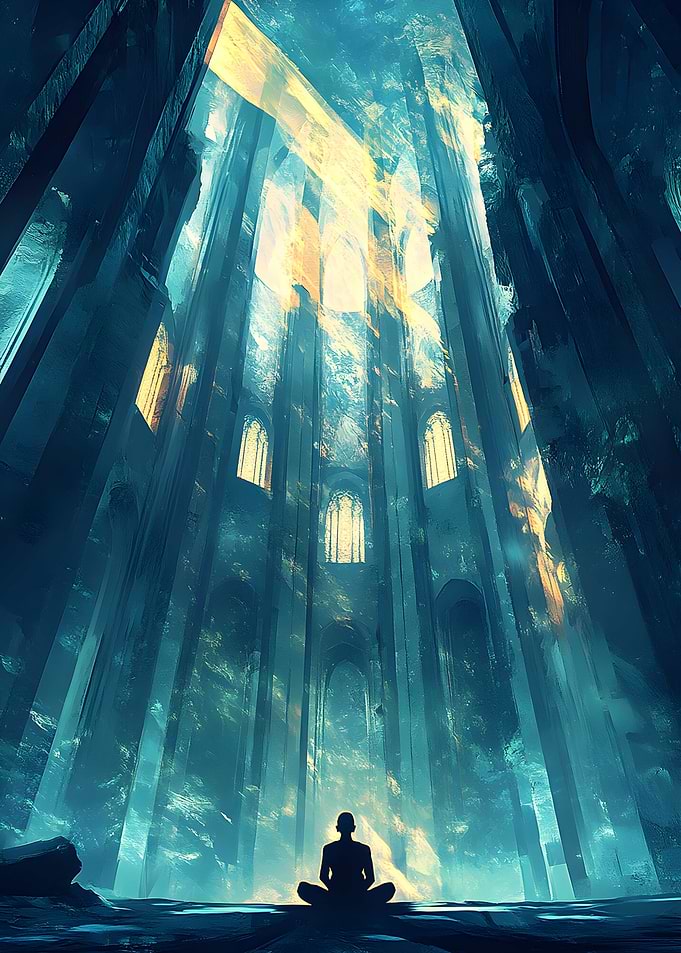 A Cathedral of Shadows Art