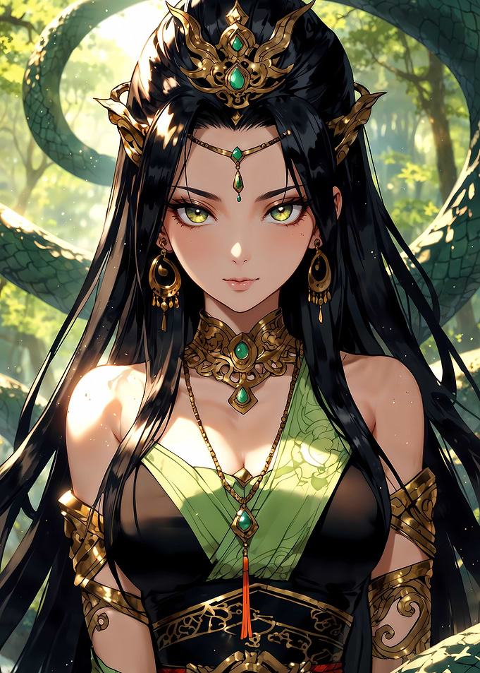 Anime Snake Queen