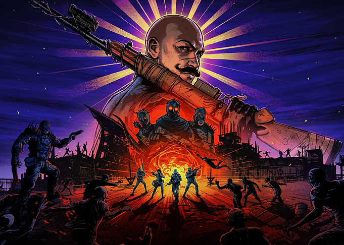 Black 4 Blood Poster