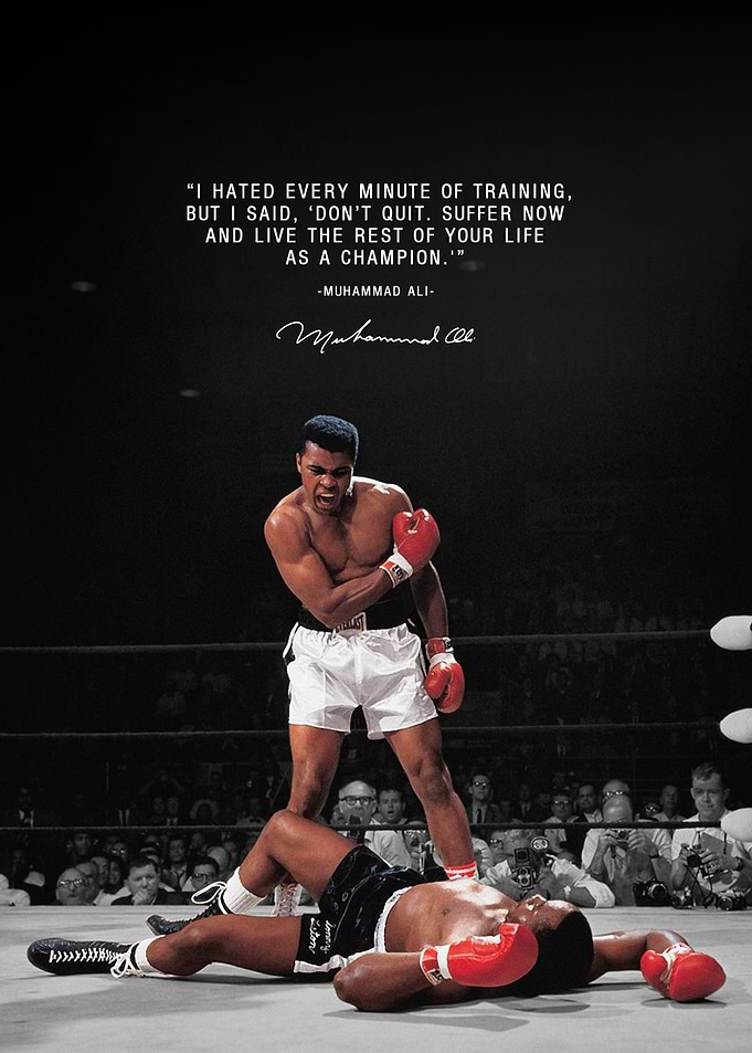Muhammad Ali Boxing Quote