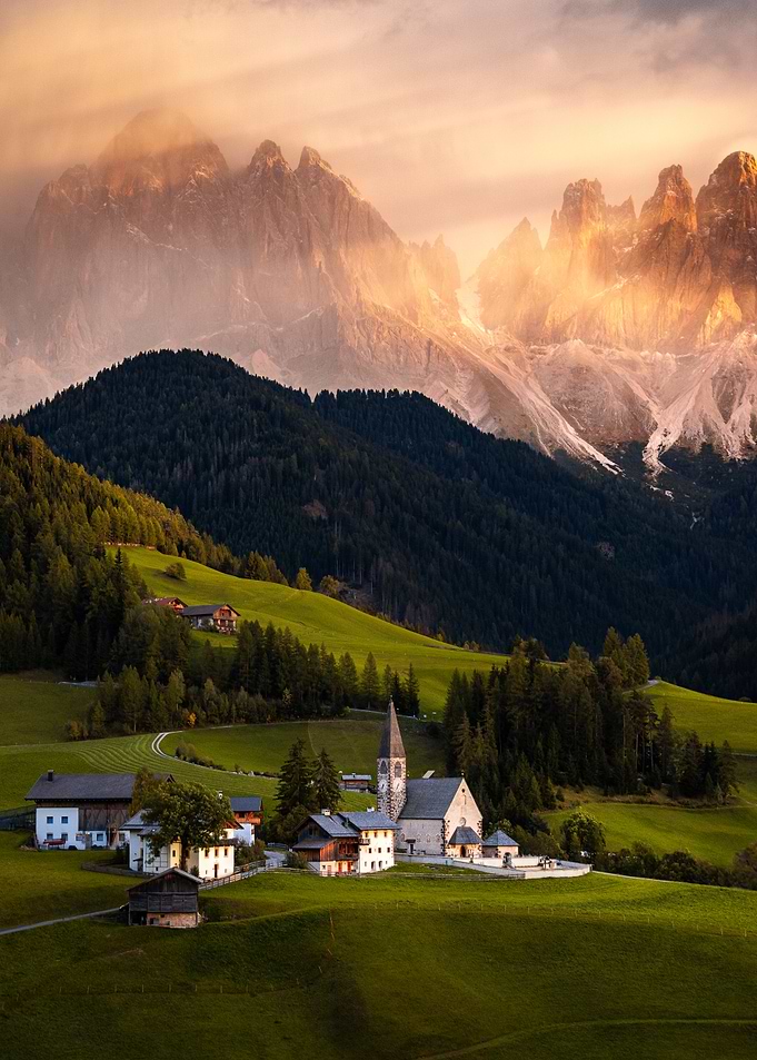 Alpine Village Sunset