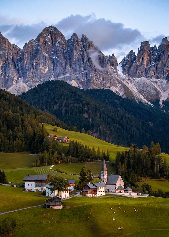 Alpine Village Sunset