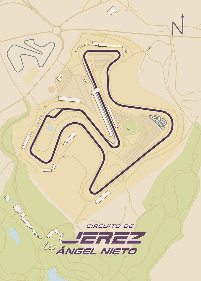 Jerez Circuit Map