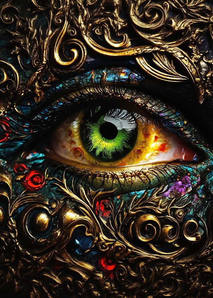 Ornate Eye Art