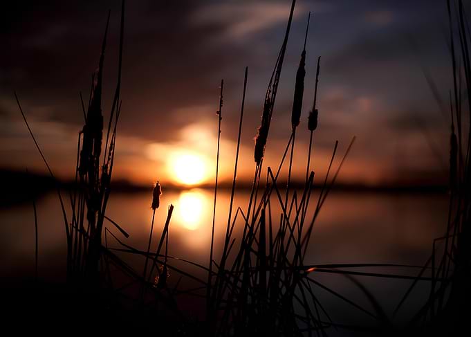 Sunset Over Water