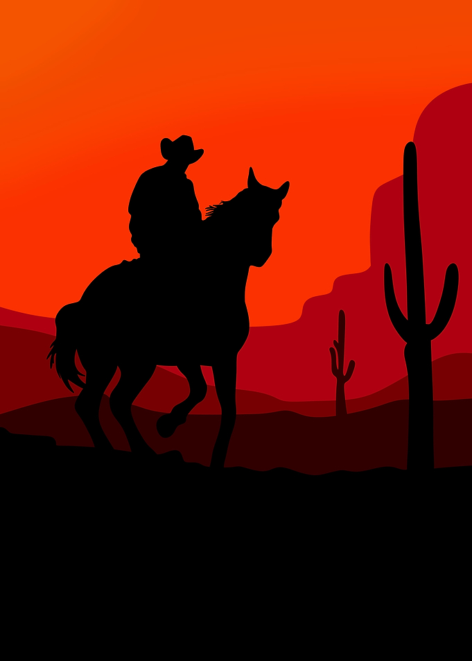 Cowboy Silhouette