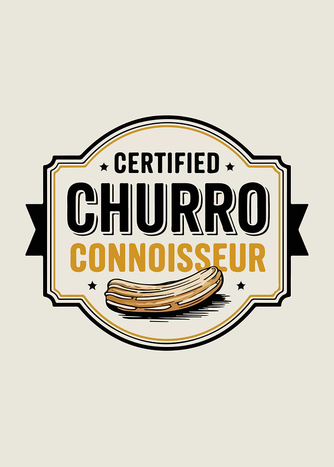 Churro Connoisseur Badge