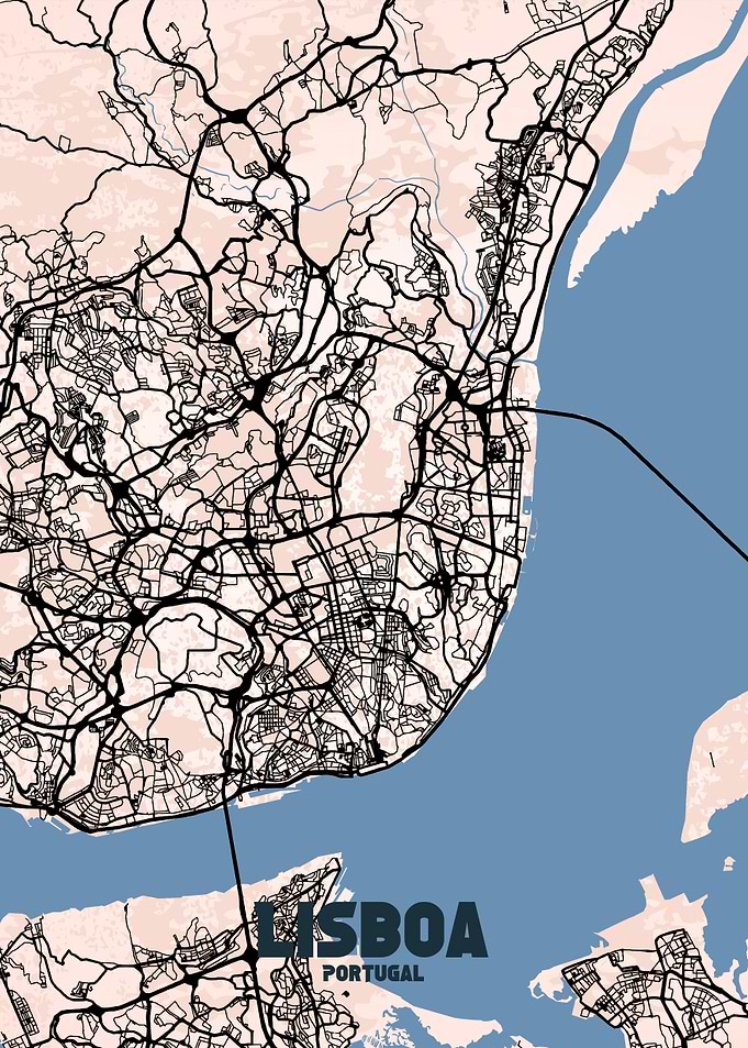 Lisboa City Map