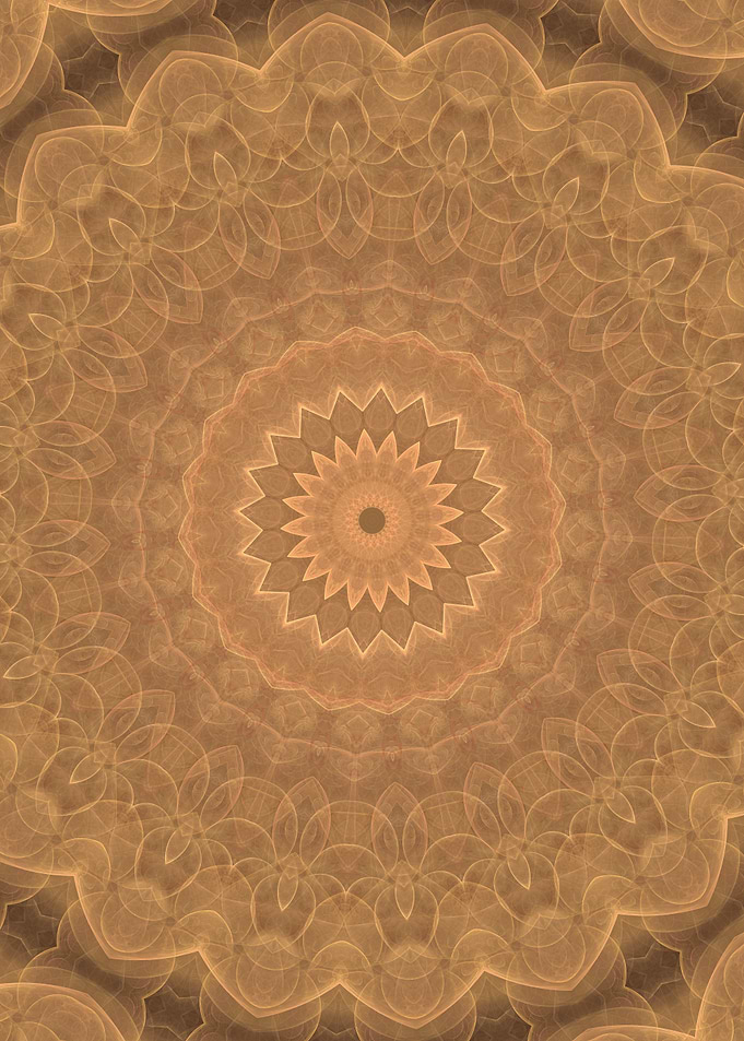 Golden Flower Lace
