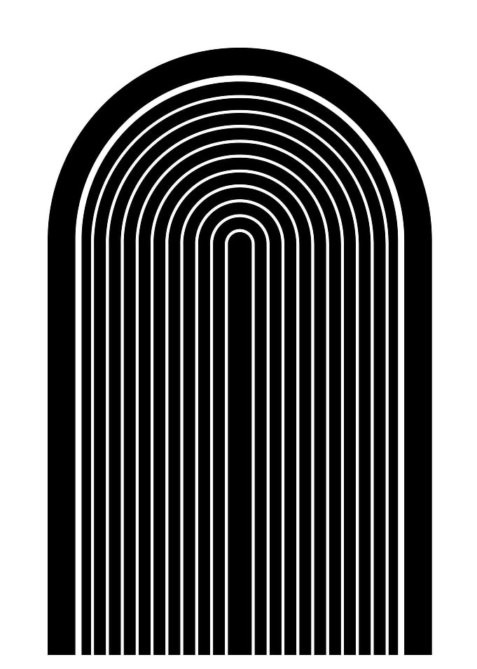 Black and White Geometric