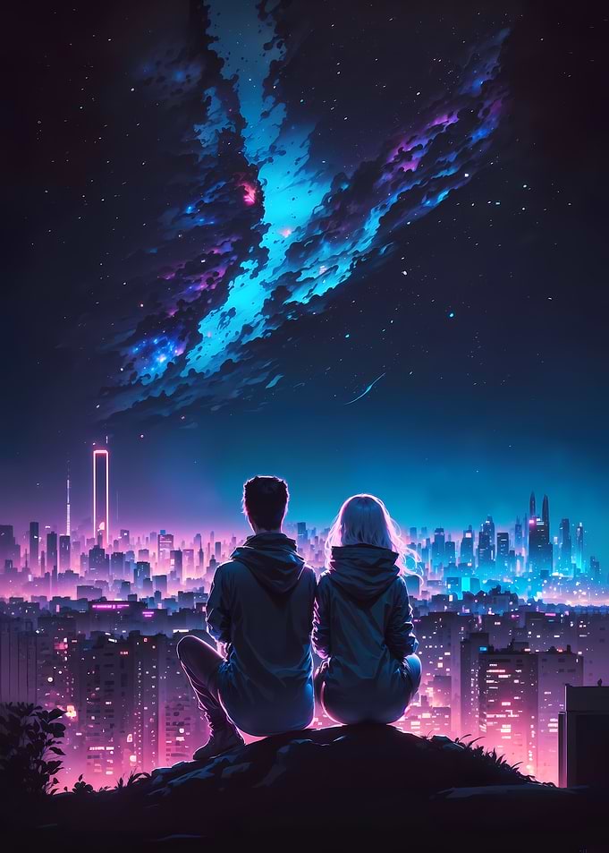 Night City Skyline