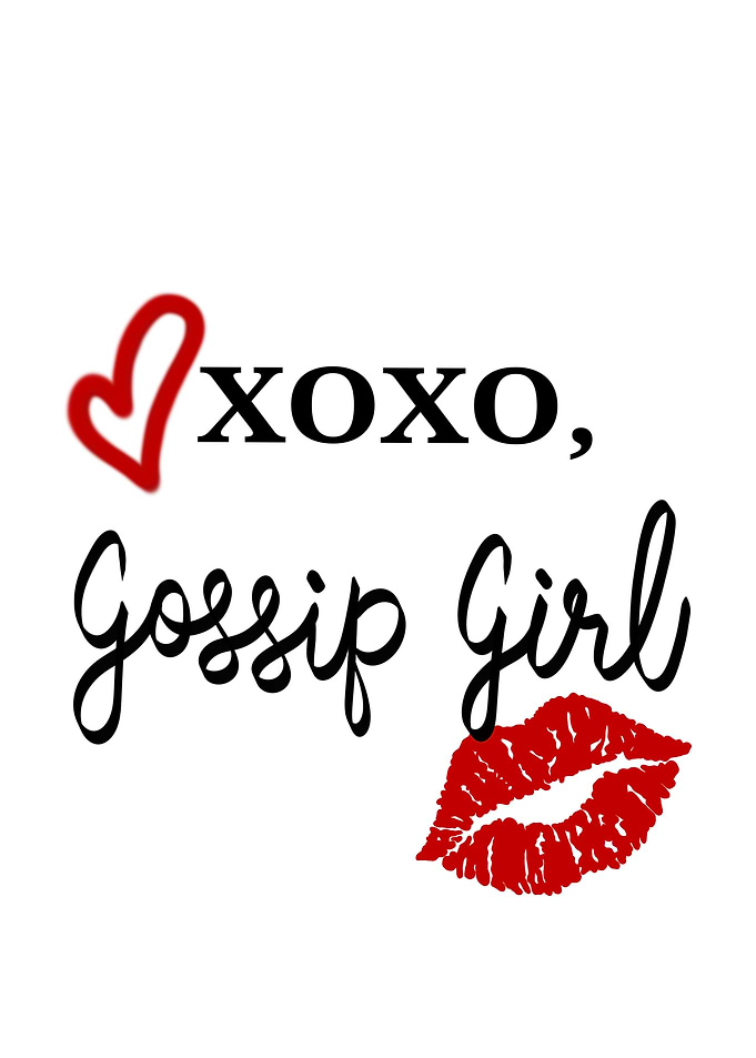XOXO Gossip Girl