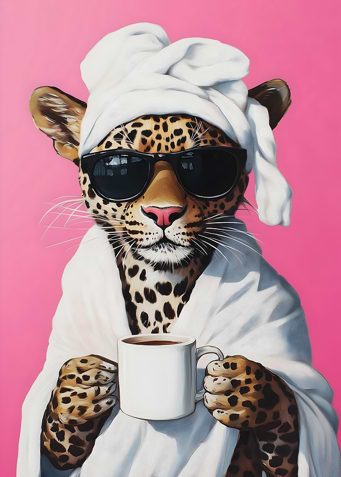 Leopard in a Robe