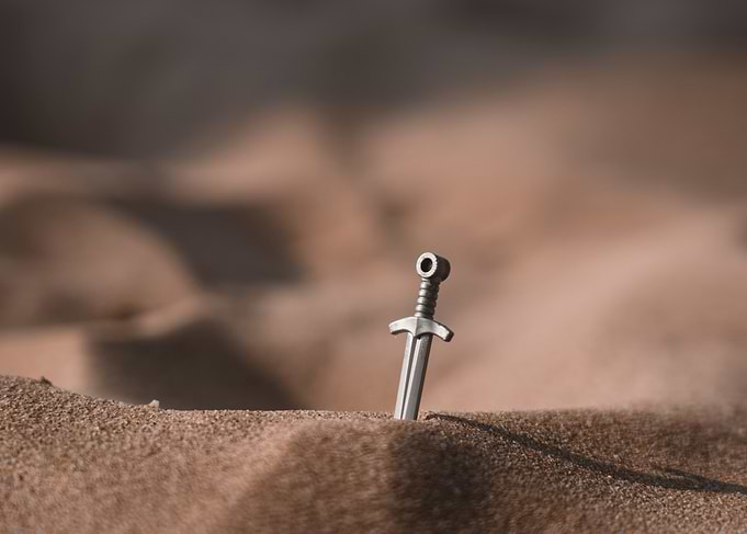 Sword in Sand