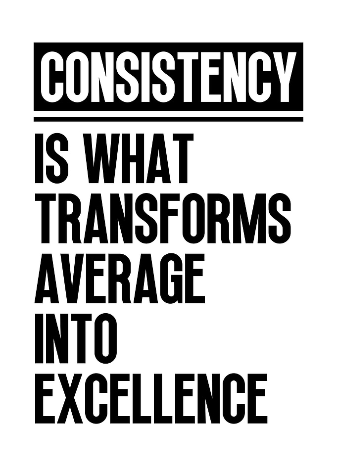 Consistency Quote