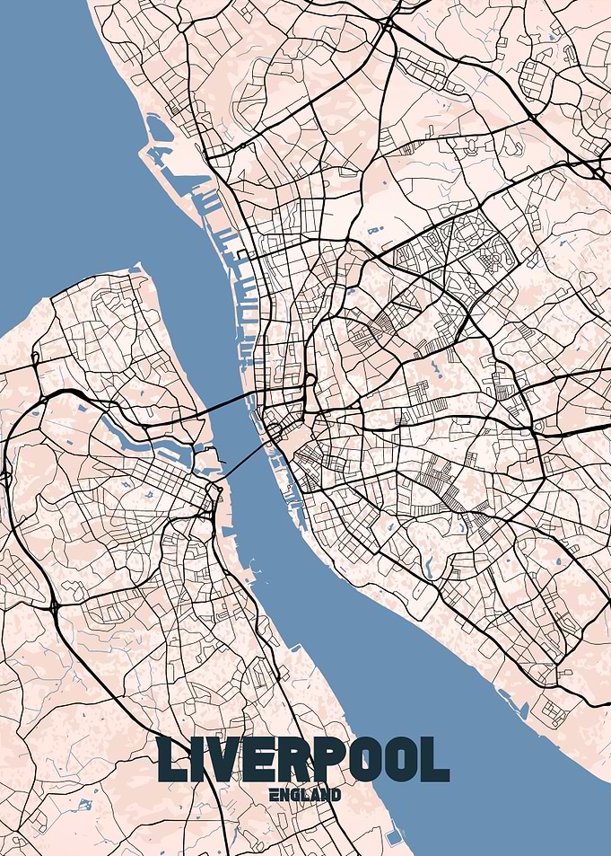 Liverpool City Map