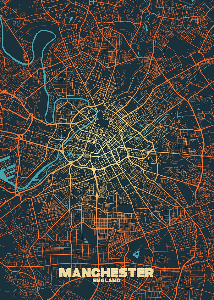 Manchester City Map