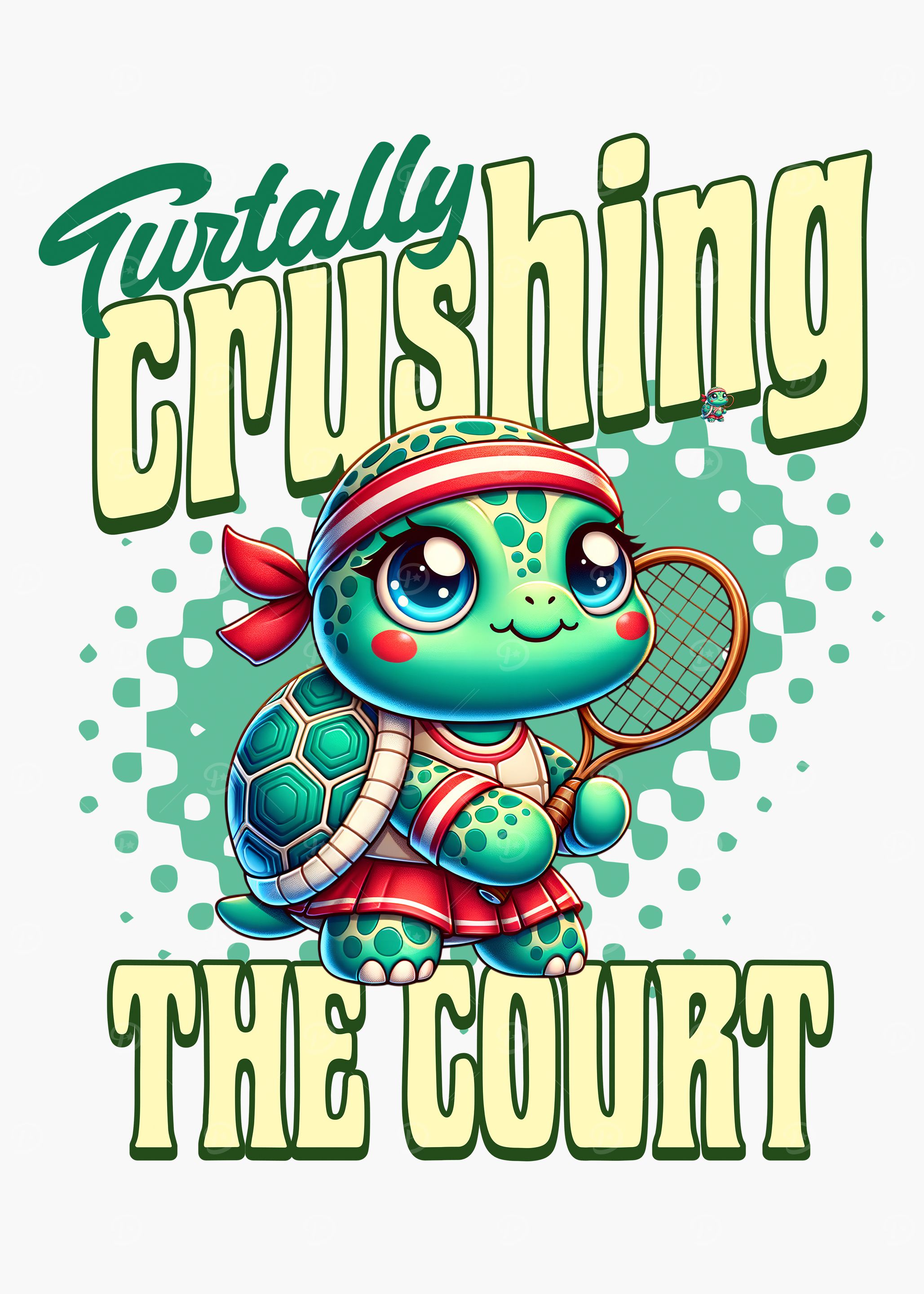 Turtle Tennis Champion