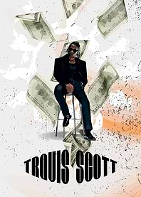Travis Scott Money Art