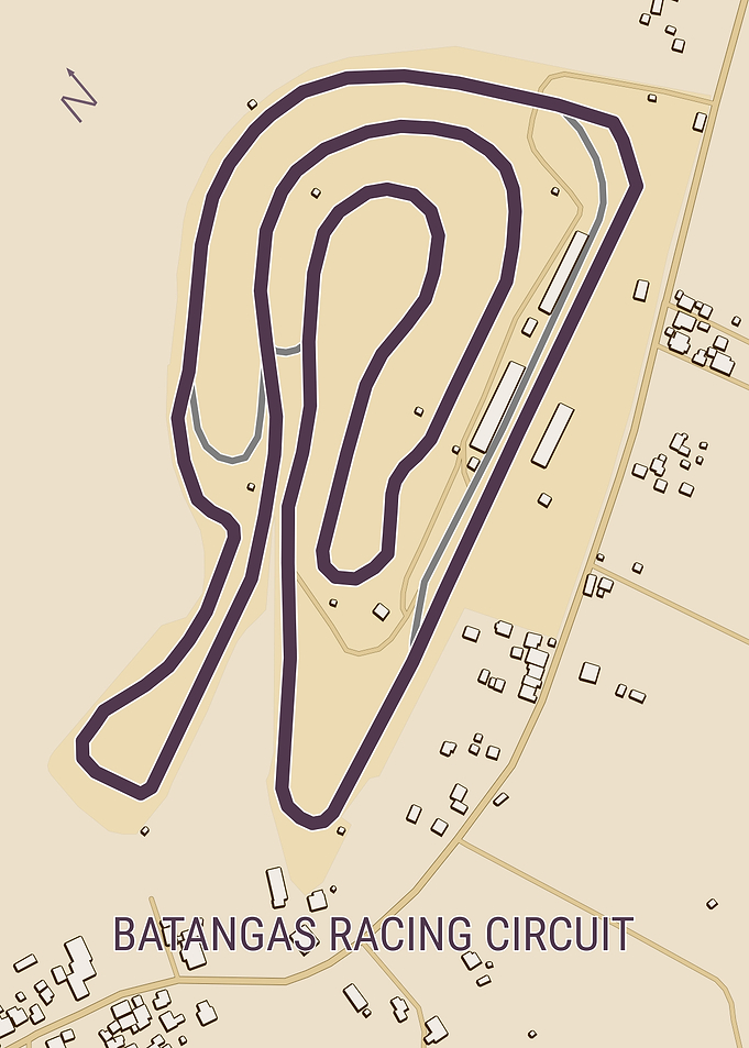 Batangas Racing Circuit Map