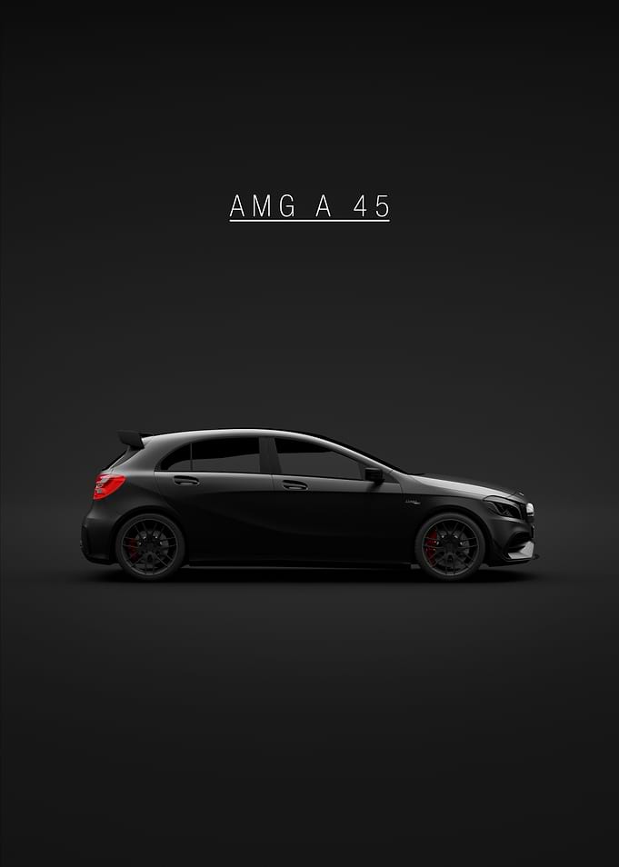 Mercedes A45 AMG 2017 - Black