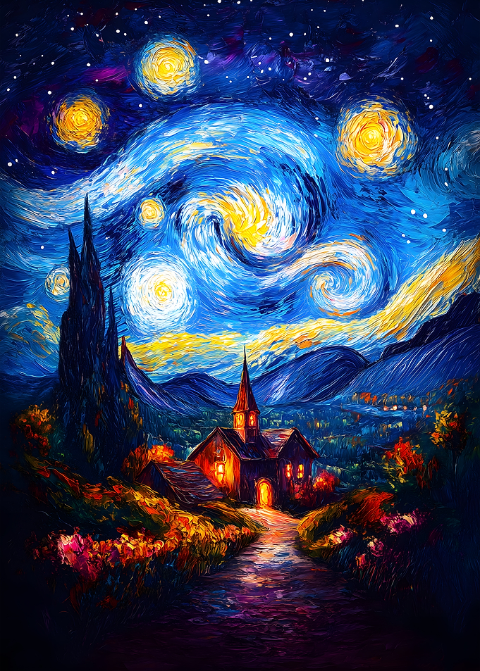 Starry Night Village