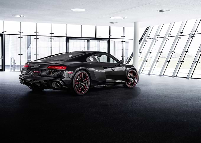 Black Audi R8 Coupe