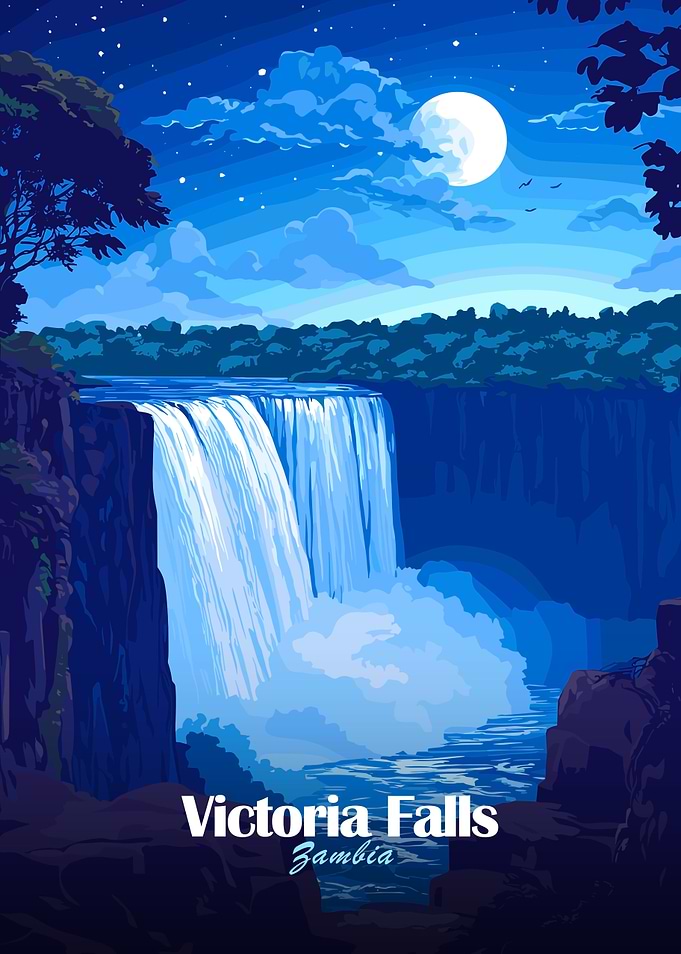 Victoria Falls Night