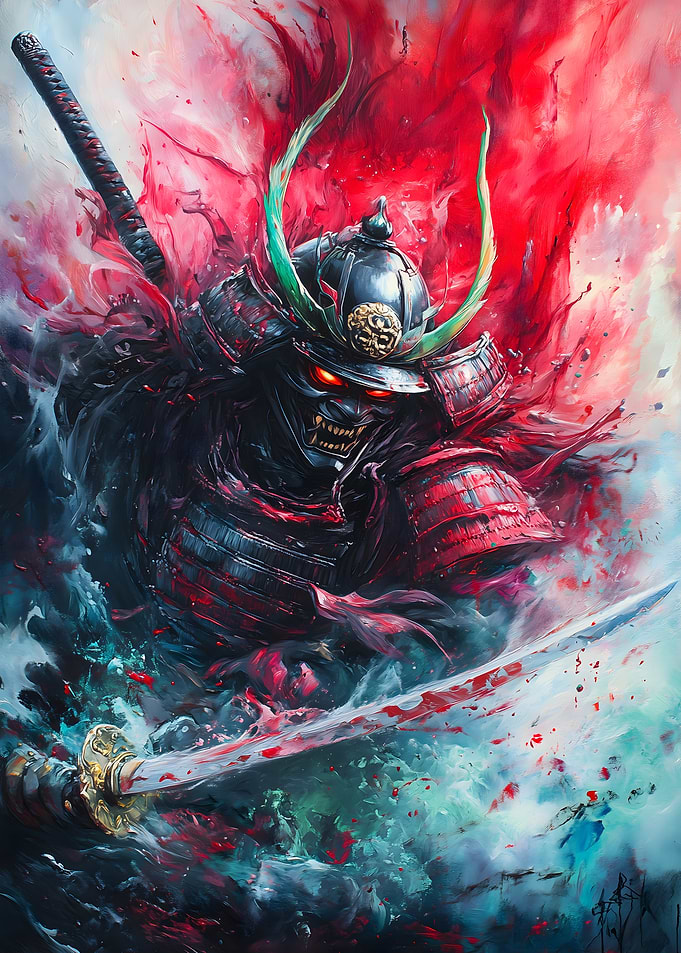 Samurai Warrior Art
