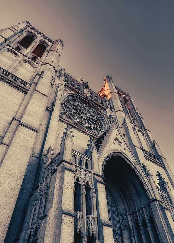 Gothic Cathedral Facade