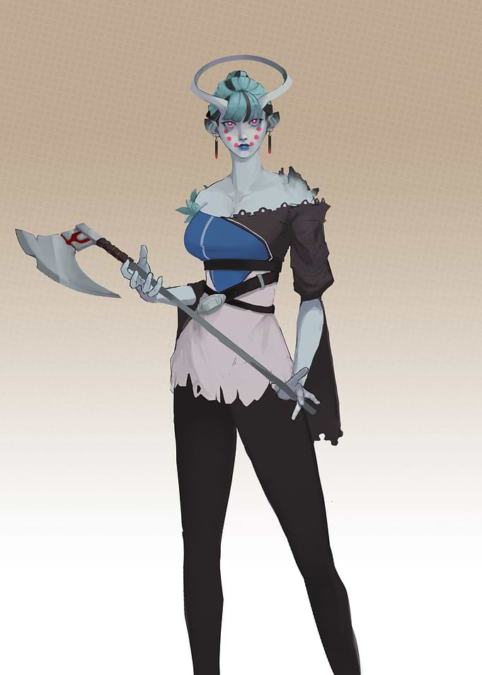 Chia, Fantasy Warrior