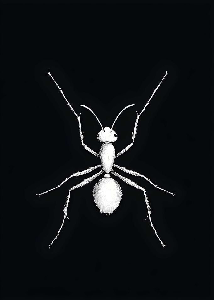 Animal White Ant Fan Art