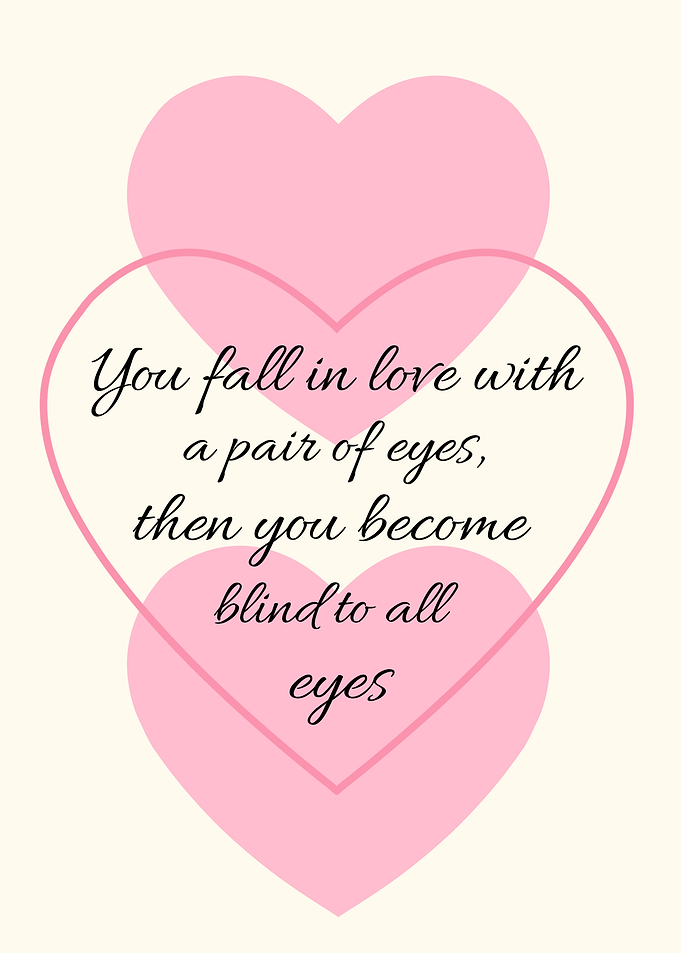 Love Quote with Hearts