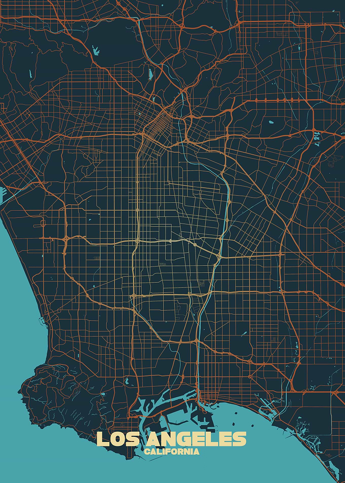 Los Angeles City Map