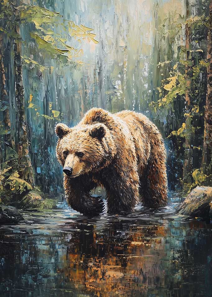 Bear in the Forest