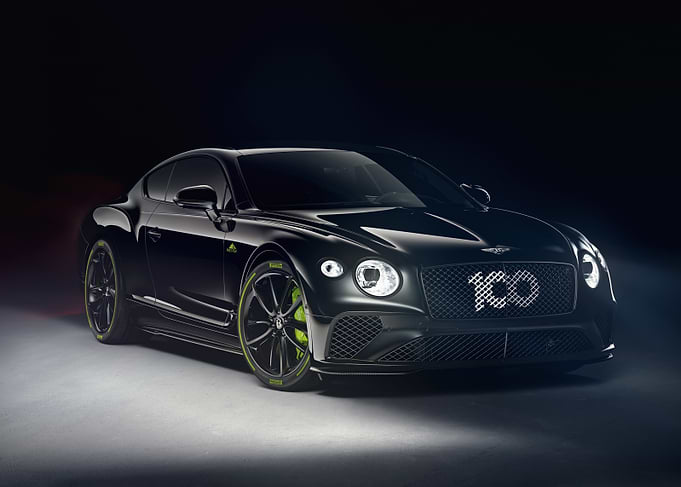 Black Bentley Continental GT