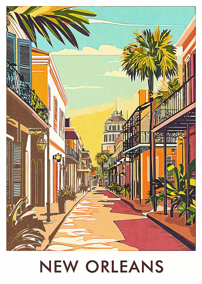 New Orleans Street Scene