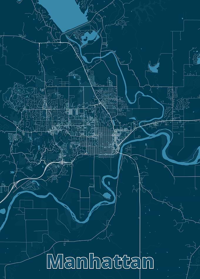 Manhattan City Map