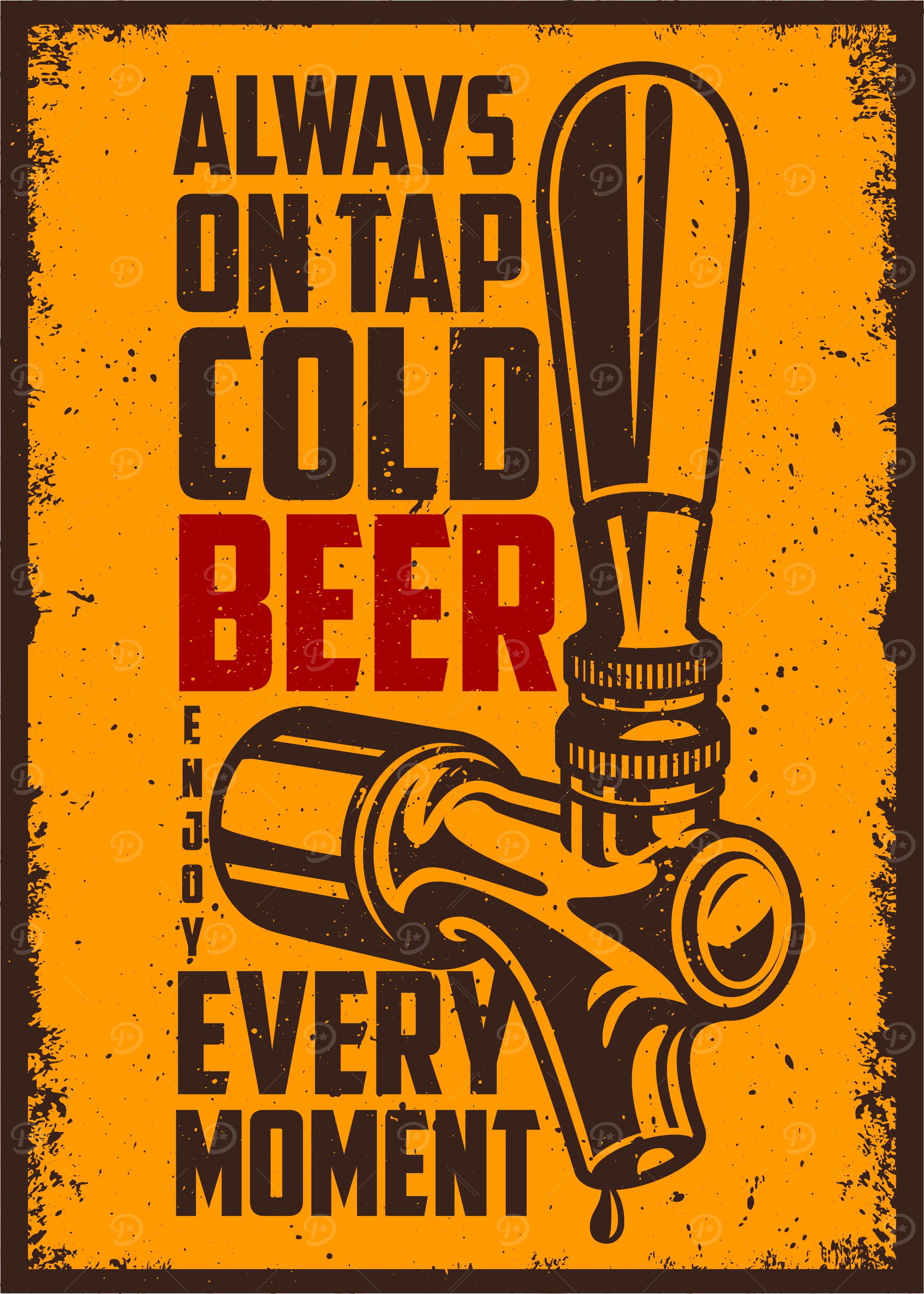 Cold Beer Poster