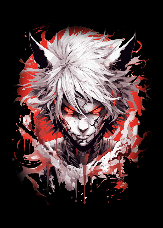 Anime Wolf Character