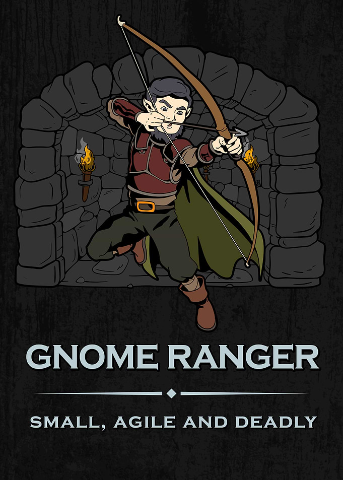 Roleplaying Character - Gnome Ranger
